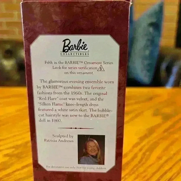 1996 Barbie “Silken Flame” Keepsake Ornament - Picture 7 of 7